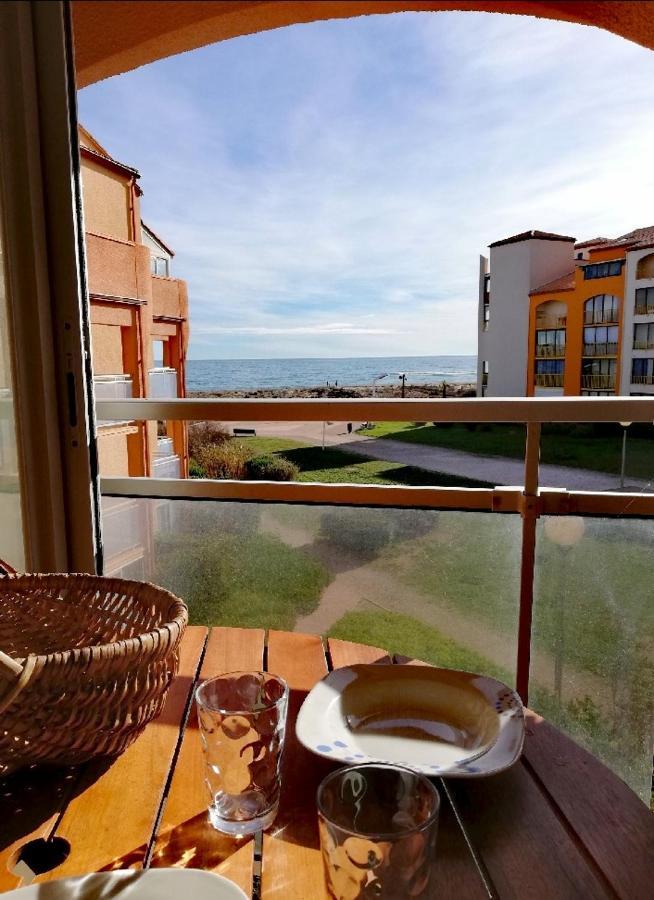 Cap De Mer - Vue Sur Mer - Une Chambre - Une Terrasse - Acces Direct Plage - Commerces A Proximites Le Barcarès Eksteriør billede